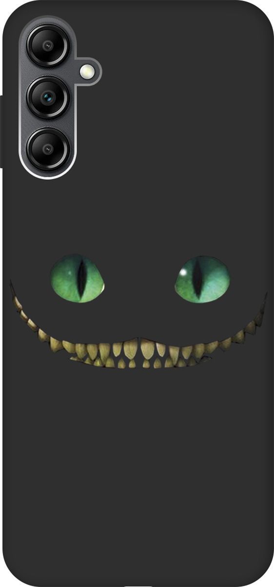 

Чехол на Samsung Galaxy A14 с 3D принтом "Cheshire Cat" черный, Черный;зеленый, 158810