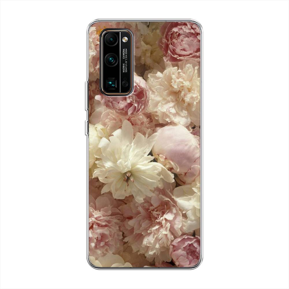

Чехол Awog на Honor 30 Pro Plus "Пионы светлые", Бежевый;коричневый, 612250-8