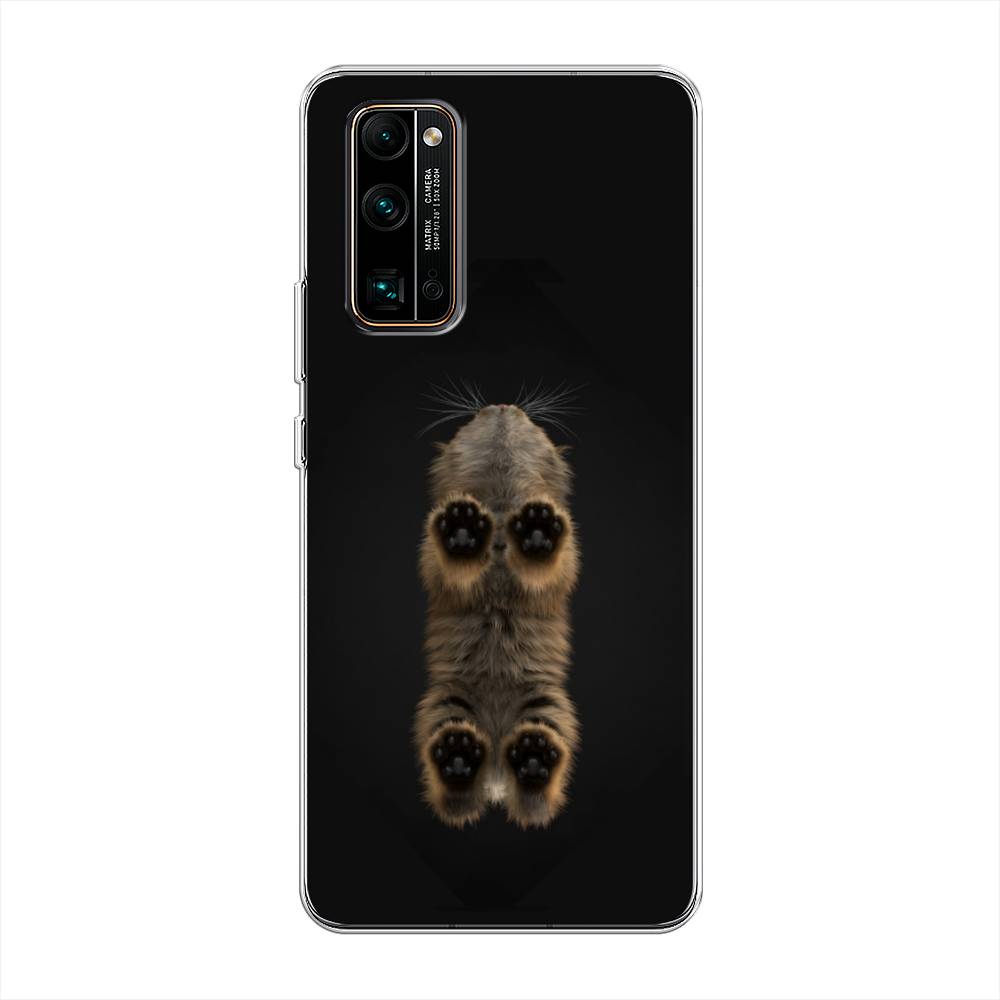 

Чехол Awog на Honor 30 Pro Plus "Кошачьи лапки", Черный, 612250-1