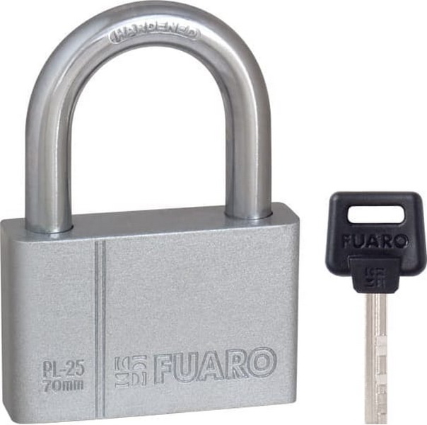 

Замок навесной Fuaro (Фуаро) PL-2570 (70 мм) 4 кл.