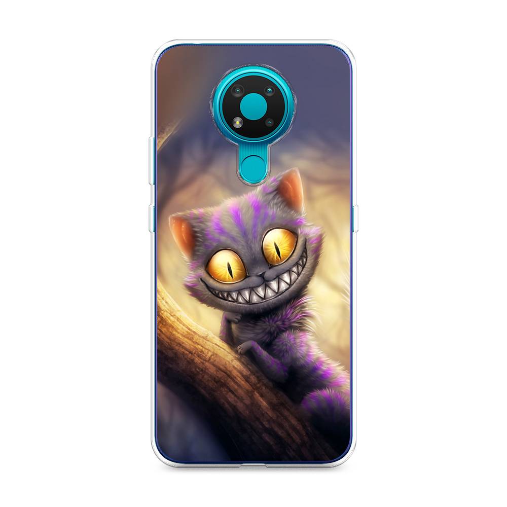 

Чехол Awog на Nokia 3.4 / Нокиа 3.4 "Cheshire Cat", Фиолетовый;желтый, 123750-1