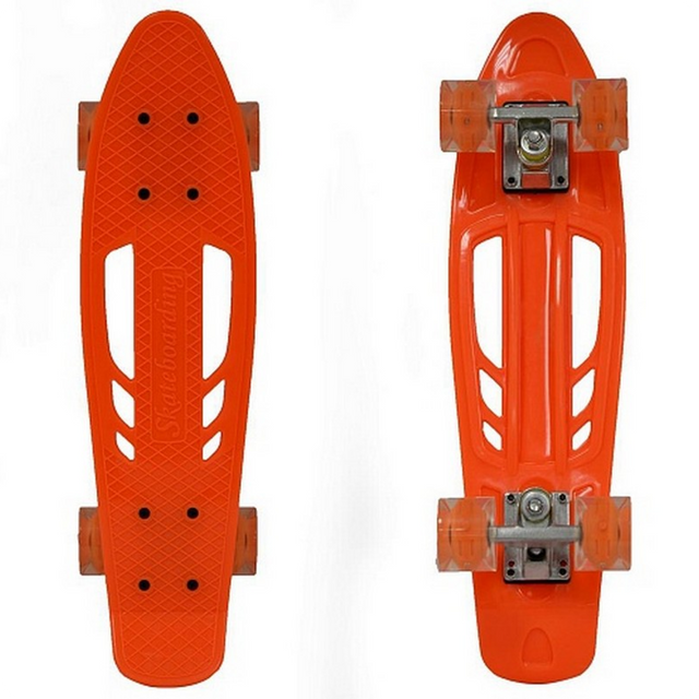 

Пенни борд BlackAqua S00238 оранжевый, trek-11a