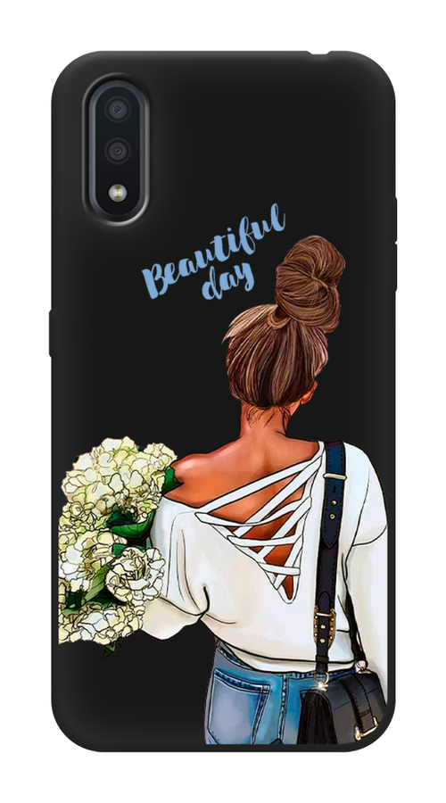 

Чехол Awog на Samsung Galaxy A01 "Beautiful day vector", Разноцветный, 29552-1