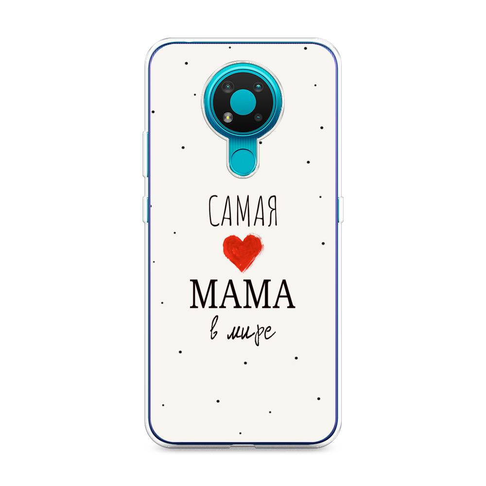 фото Чехол awog "самая любимая мама" для nokia 3.4