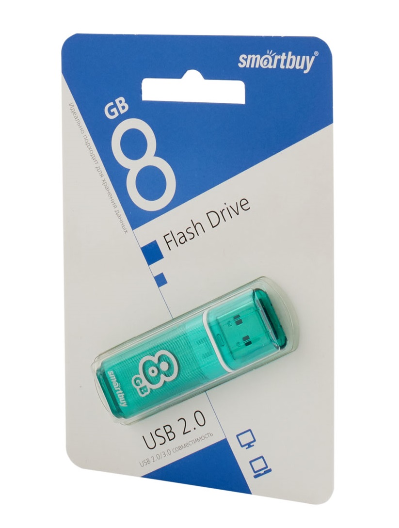 

Карта памяти SmartBuy USB 8Гб 8 GB Smart Buy Glossy Series (2014803), 8 GB Smart Buy Glossy Series