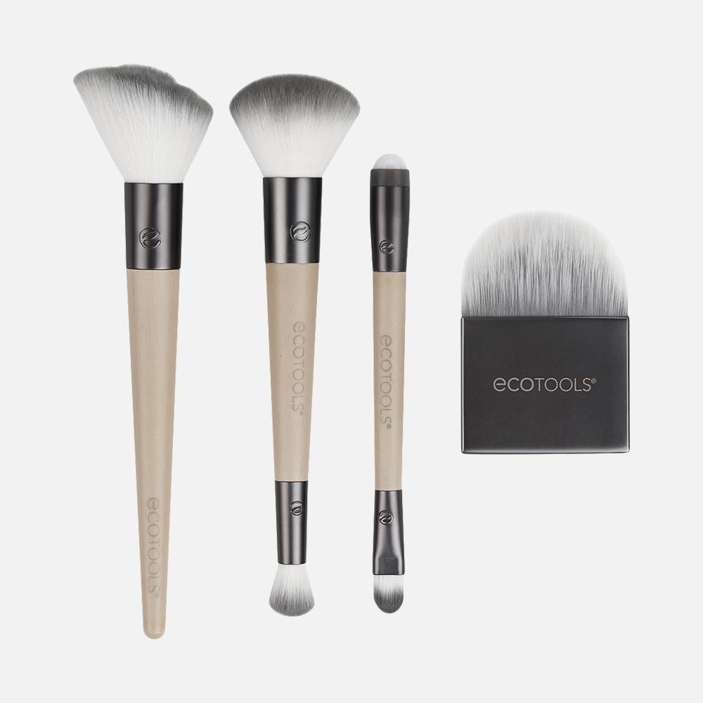 

Кисти для макияжа EcoTools Love Your Skin, набор, 4 шт.