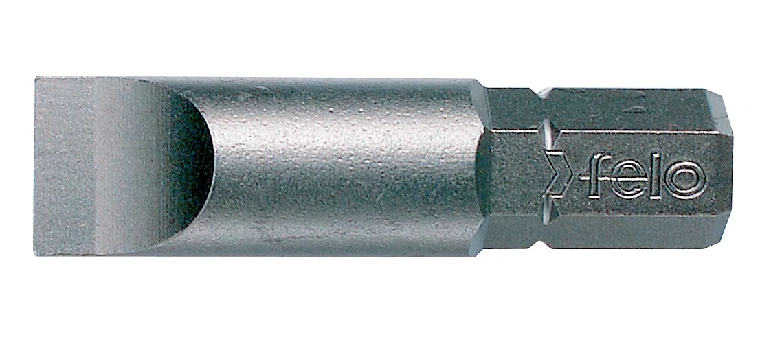 Бита специальная плоская шлицевая серия Felo Industrial 07052410 отвертка диэлектрическая finder плоская 8х150 мм