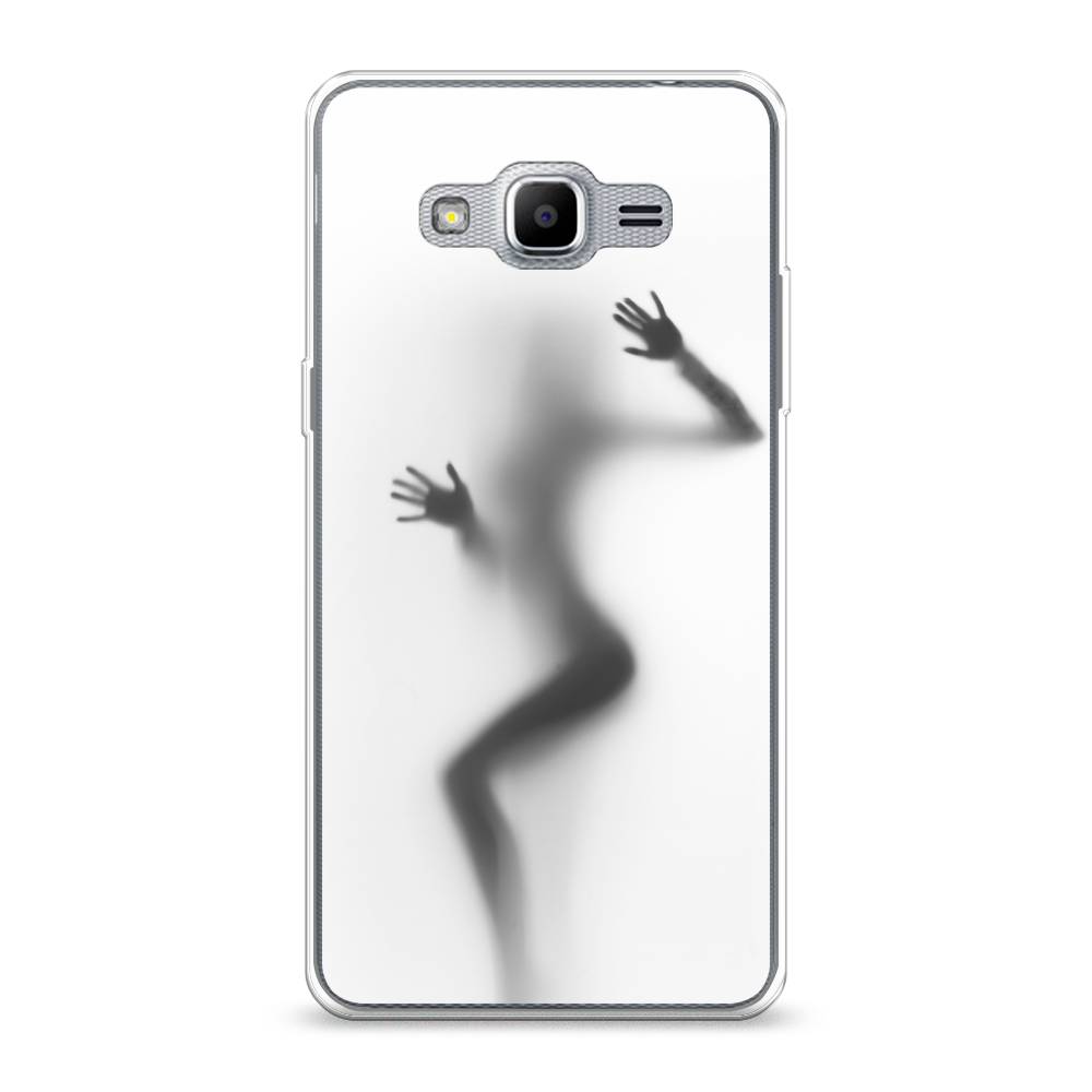 

Чехол Awog на Samsung Galaxy J2 Prime 2016 / Самсунг J2 Prime 2016 "Девушка в душе", Серый;белый;черный, 22350-7