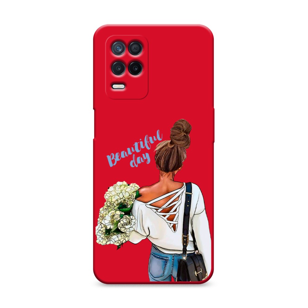 

Чехол Awog на Realme 8 5G/Narzo 30 5G "Beautiful day vector", Разноцветный, 257153-1