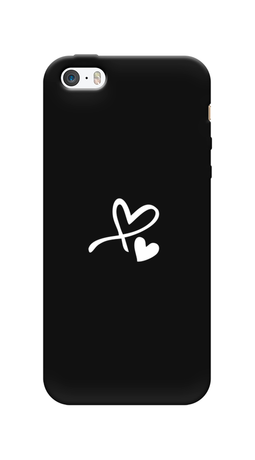 

Чехол Awog на Apple iPhone 5 / Айфон 5 "Сердечко минимализм", Разноцветный, 10352-1