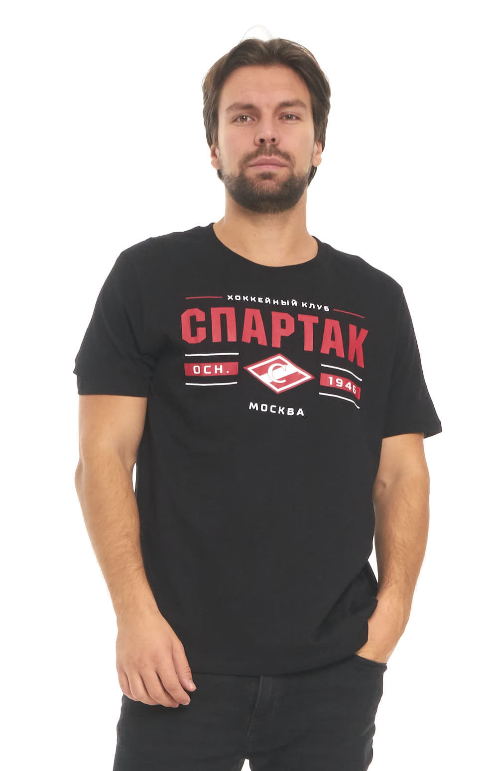 

Футболка мужская Atributika&Club Спартак 134250 черная 3XL, Черный, Спартак 134250