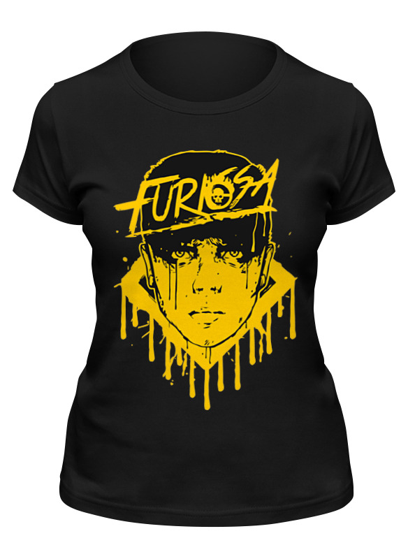 

Футболка женская Printio Furiosa (безумный макс) черная S, Черный, Furiosa (безумный макс)