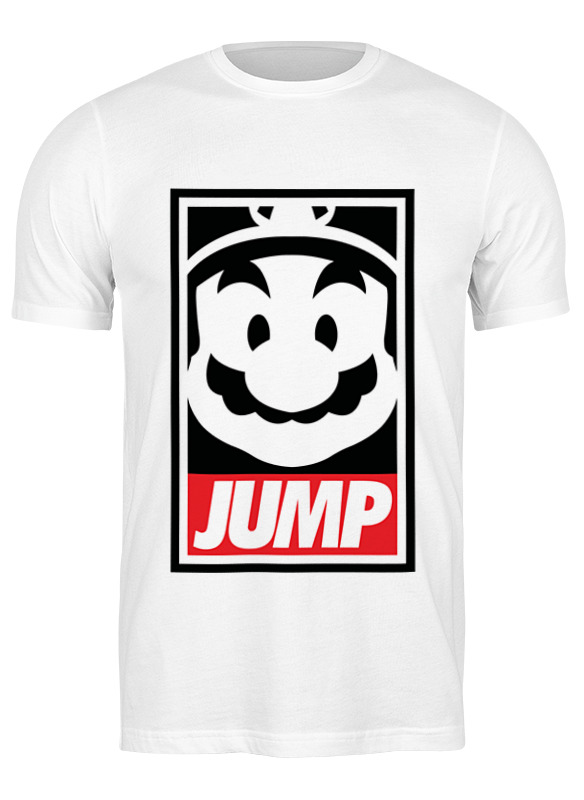 

Футболка мужская Printio Марио (mario) белая S, Белый, Марио (mario)