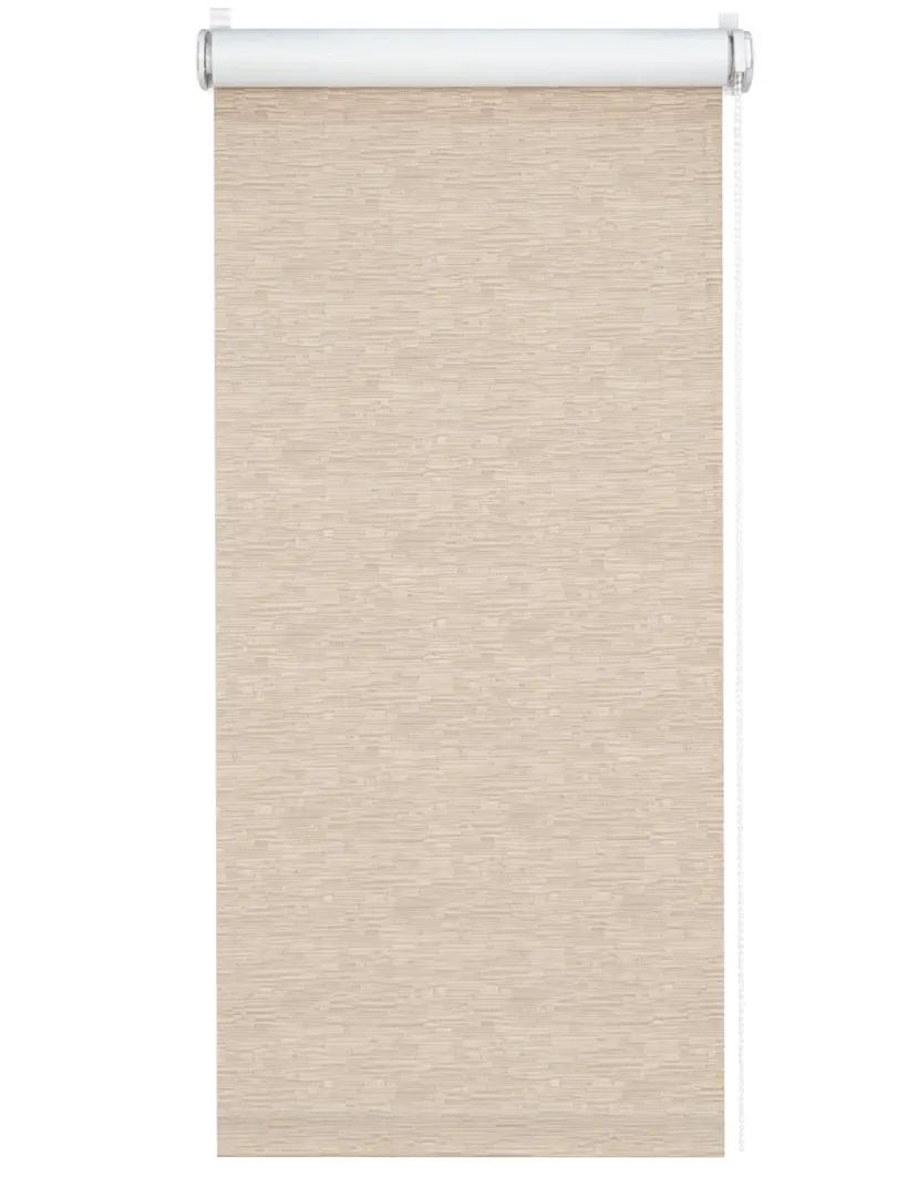 

Штора рулонная блэкаут Эко 55x160 см бежевая