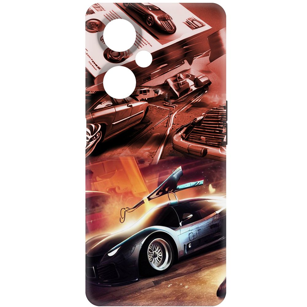 

Чехол-накладка Krutoff Soft Case Автодинамика для OnePlus Nord CE 3 Lite черный