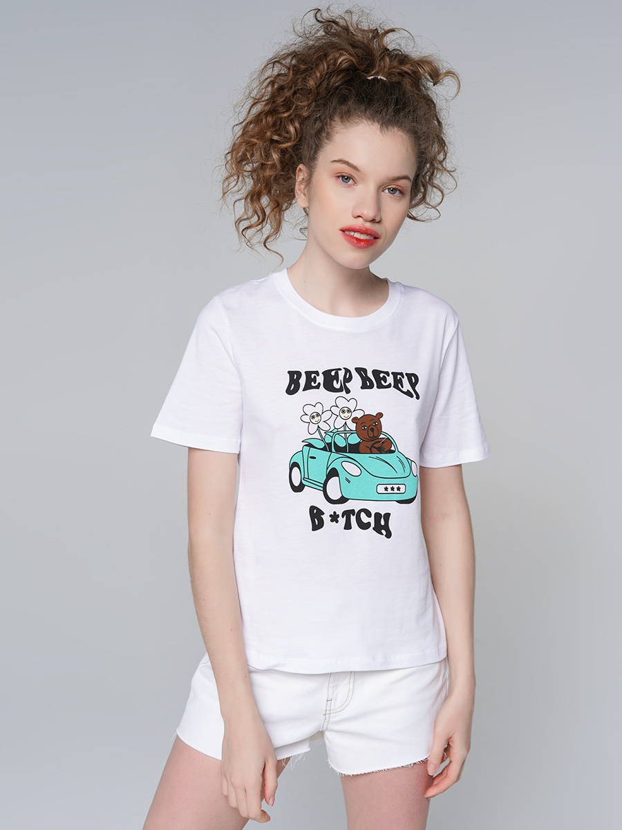 

Футболка женская ТВОЕ 88932 белая XL, 88932
