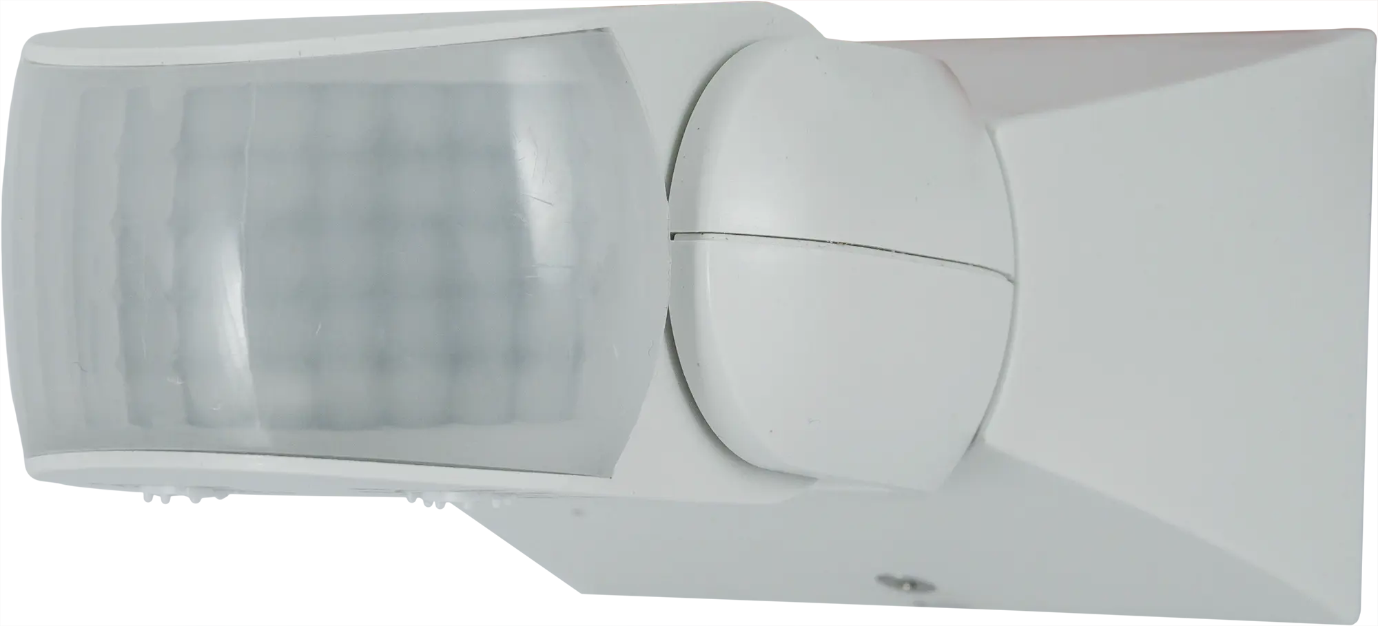 Датчик движения накладной 180 градусов 1200 Вт цвет белый IP65 садовый светильник на солнечной батарее с датчиком движения накладной 9 5 × 13 × 5 см 64 led свечение белое