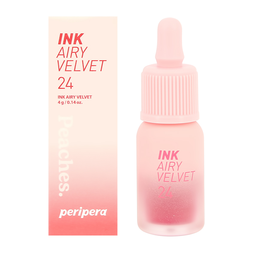 Помада для губ PERIPERA Ink Airy Velvet тон 24 heavenly peach