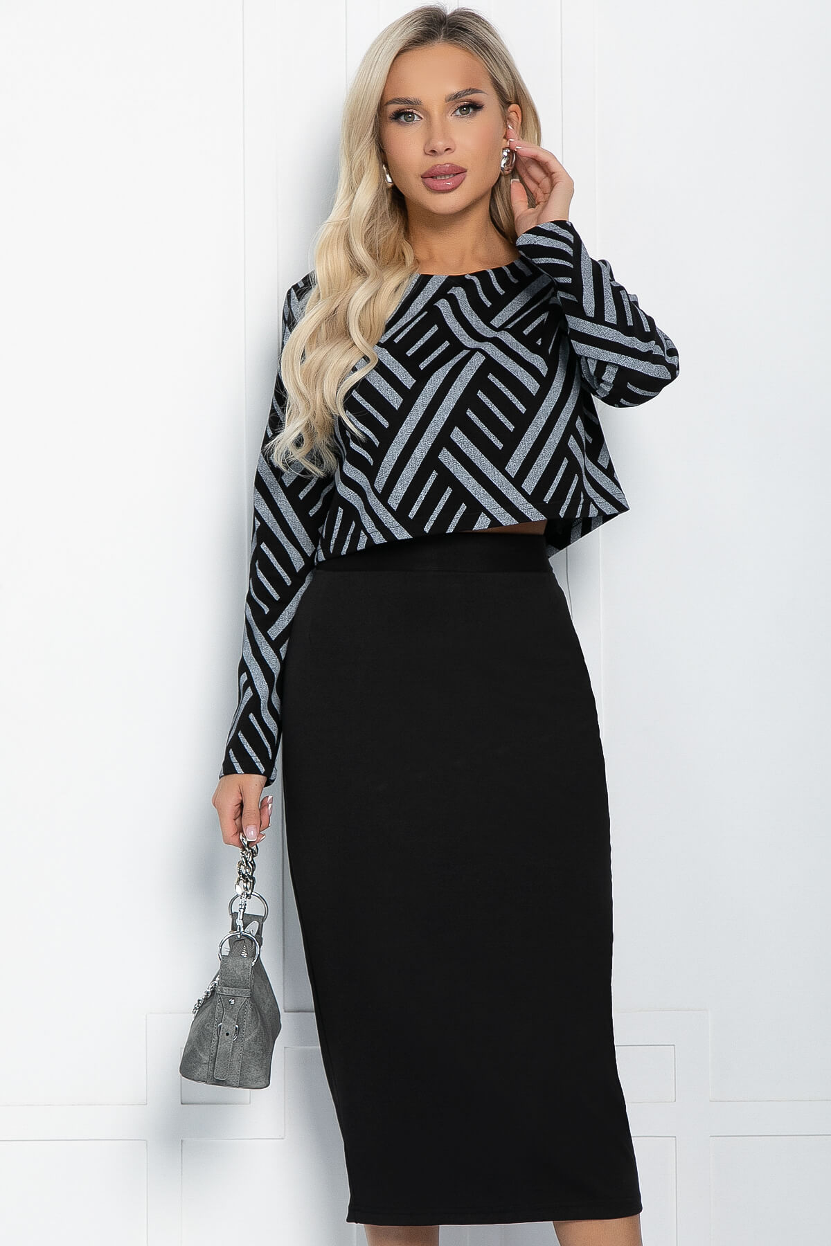 

Костюм женский LT Collection Дэрил черный 50 RU, Дэрил