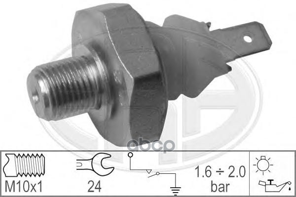 Датчик Давления Масла Vag+Skoda M10x1.0mm,P-1.8bar Era 330337 Era арт. 330337