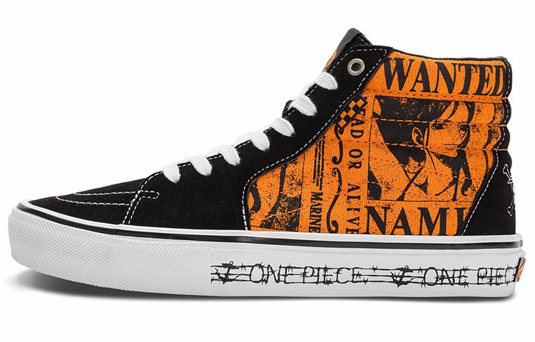

Кеды унисекс Vans ONE PIECE x SK8 оранжевые 34.5 EU, Оранжевый, ONE PIECE x SK8