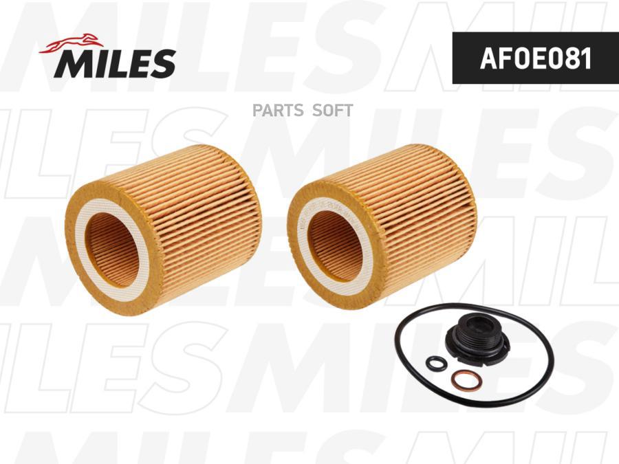 

MILES AFOE081 Фильтр масляный BMW E90/E60/X5 (E70)/X6 (E71) 2.0-3.0 04-