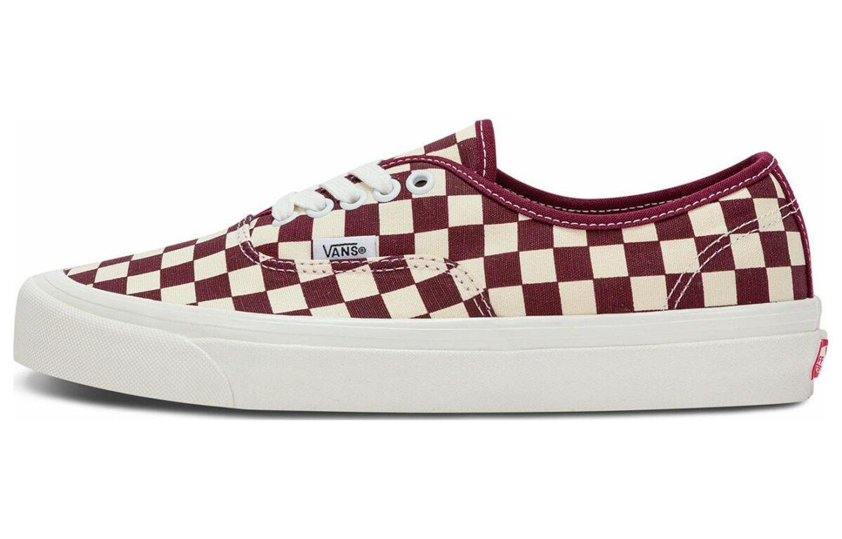 

Кеды унисекс Vans Style 44 бордовые 42 EU, Бордовый, Style 44