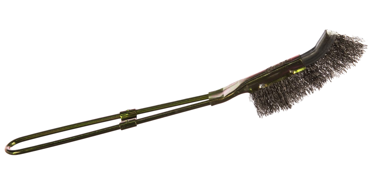 

Щетка С Металлической Рукояткой, Щетина Из Нержавеющей Стали ДЕЛО ТЕХНИКИ 270151, Золотистый