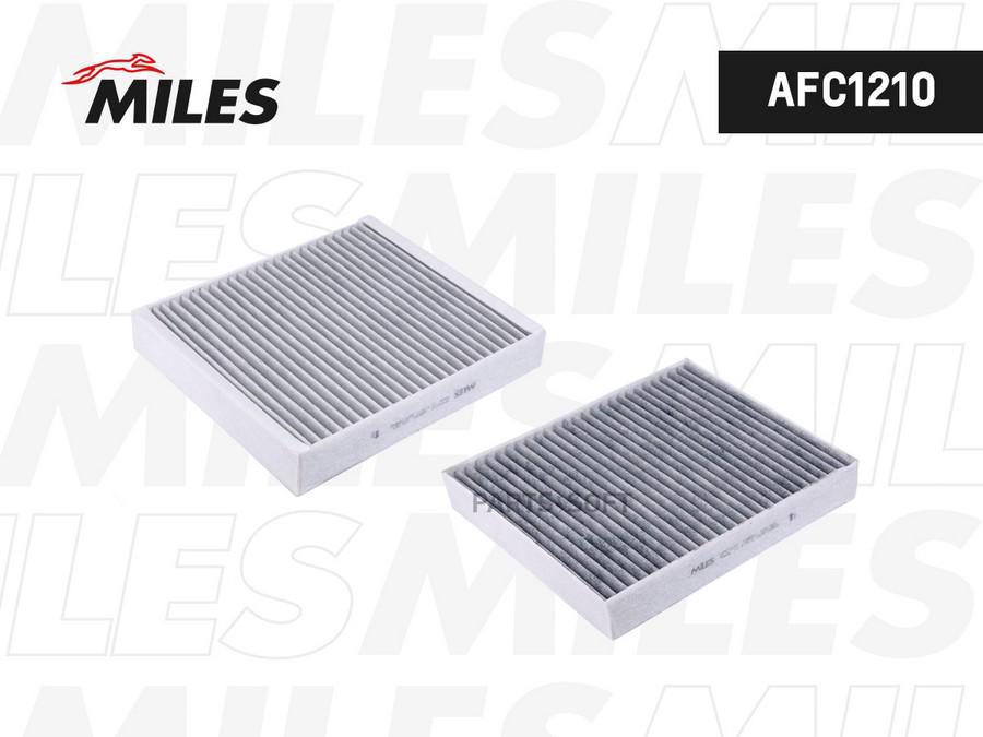 

MILES AFC1210 Фильтр салона CHEVROLET CRUZE 10-/OPEL ASTRA J/INSIGNIA 09- угольный