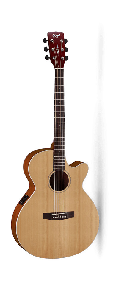 SFX1F-NS-WBAG SFX Series Электро-акустическая гитара, с вырезом, цвет натуральный,