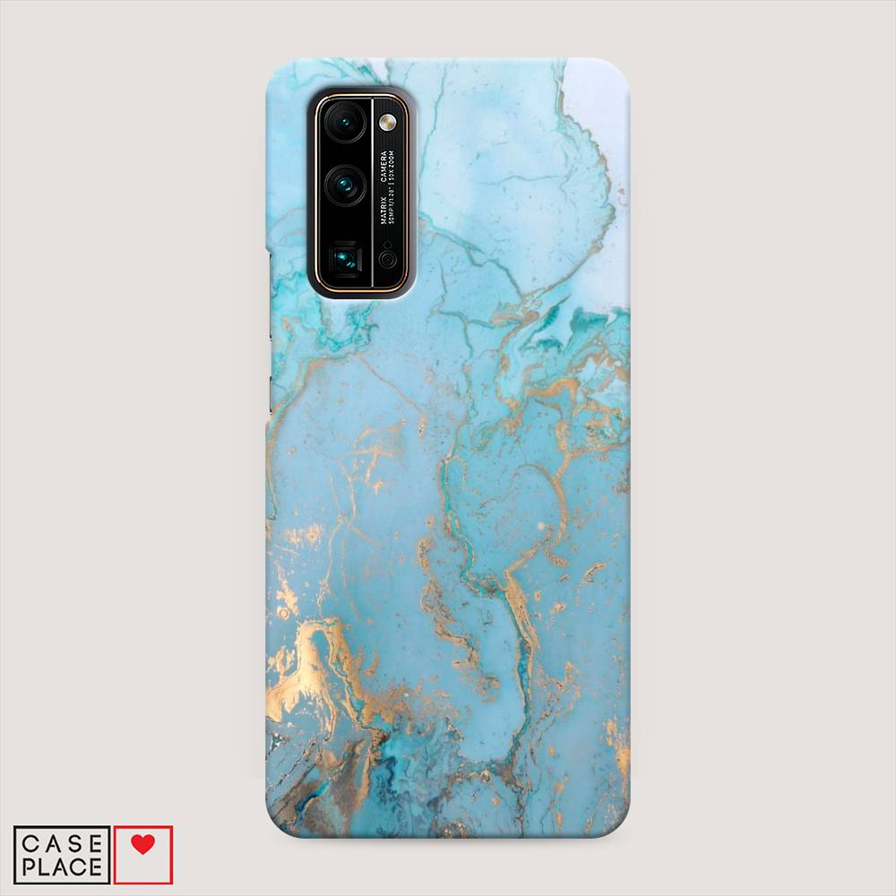 

Чехол Awog "Голубой мрамор рисунок" для Honor 30 Pro Plus, 612220-2