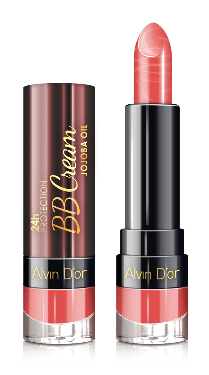 

Губная помада Alvin D or 24h BB Cream 3,7г, Красный;оранжевый, Тон 1525