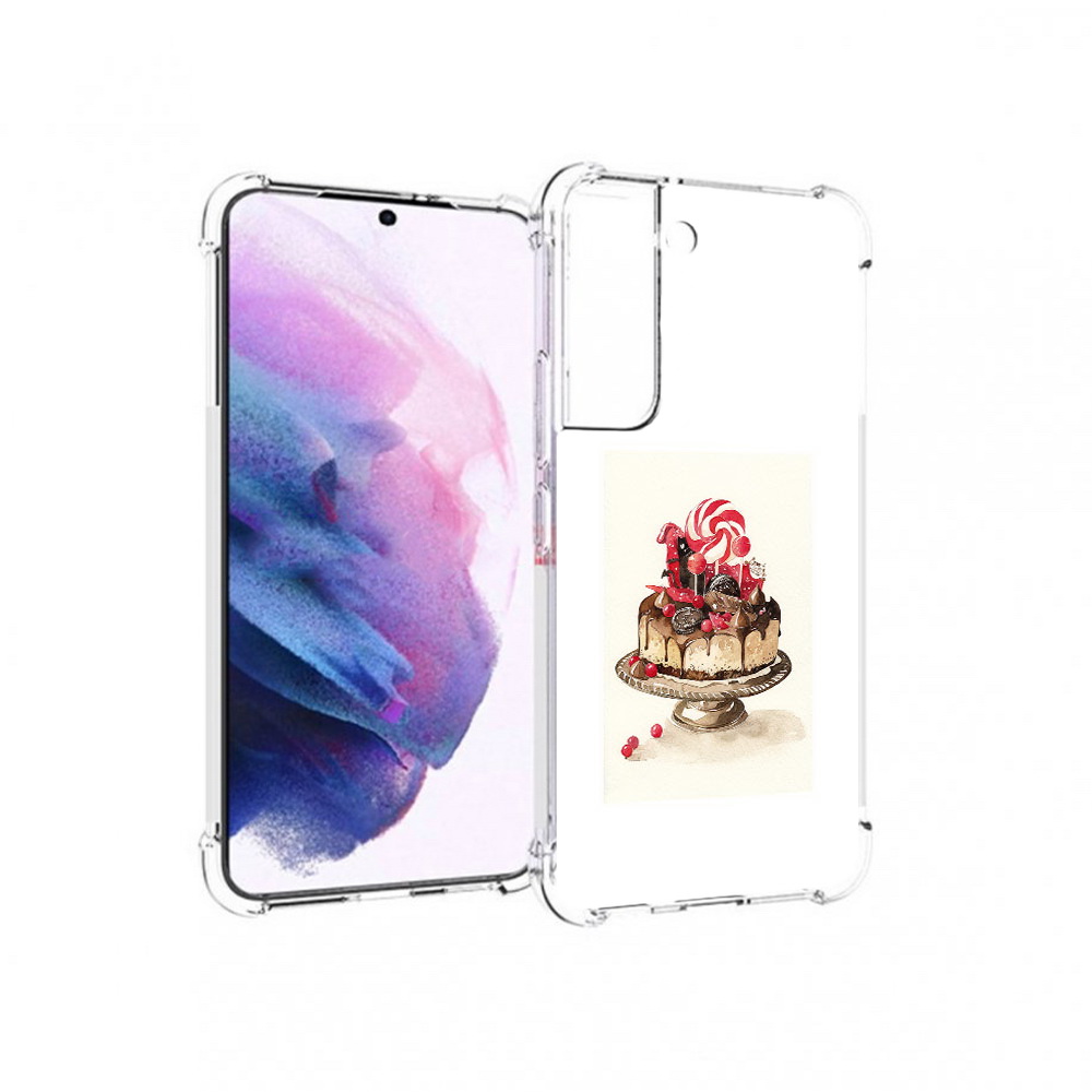 

Чехол MyPads Tocco для Samsung Galaxy S22 вкусный торт (PT194926.508.262), Прозрачный, Tocco