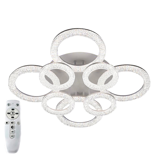 фото Люстра потолочная светодиодная sl731/8 white studio led