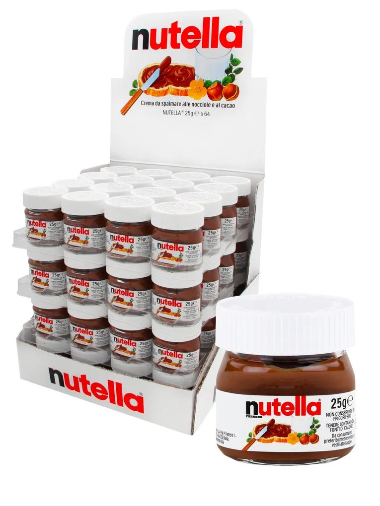 Шоколадная паста Nutella mini 25гр*64 шт