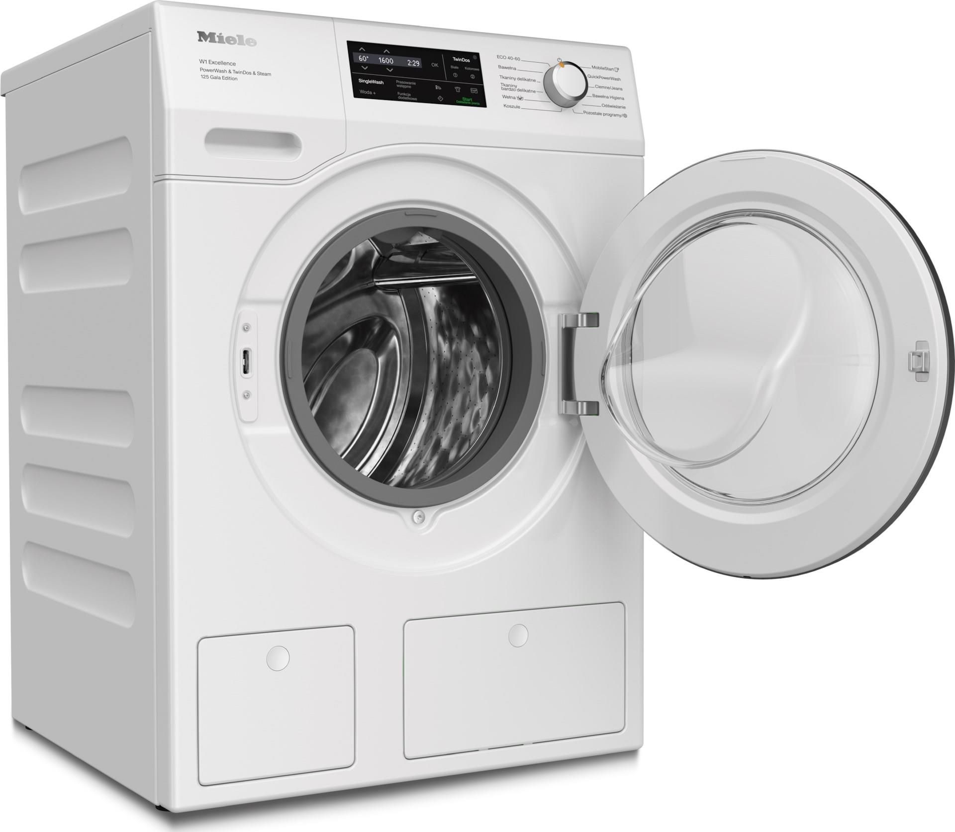 

Стиральная машина Miele WEI895 WCS белый; серебристый, WEI895 WCS
