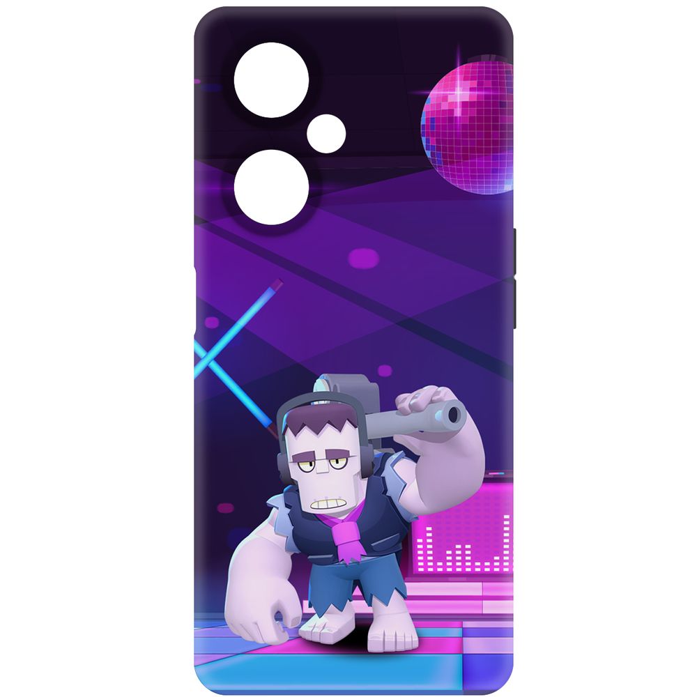 

Чехол-накладка Krutoff Soft Case Brawl Stars - Фрэнк для OnePlus Nord CE 3 Lite черный