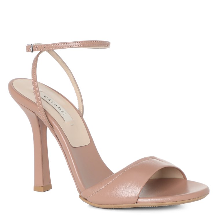 

Босоножки женские Casadei 1L967U1001 бежевые 37 EU, 1L967U1001