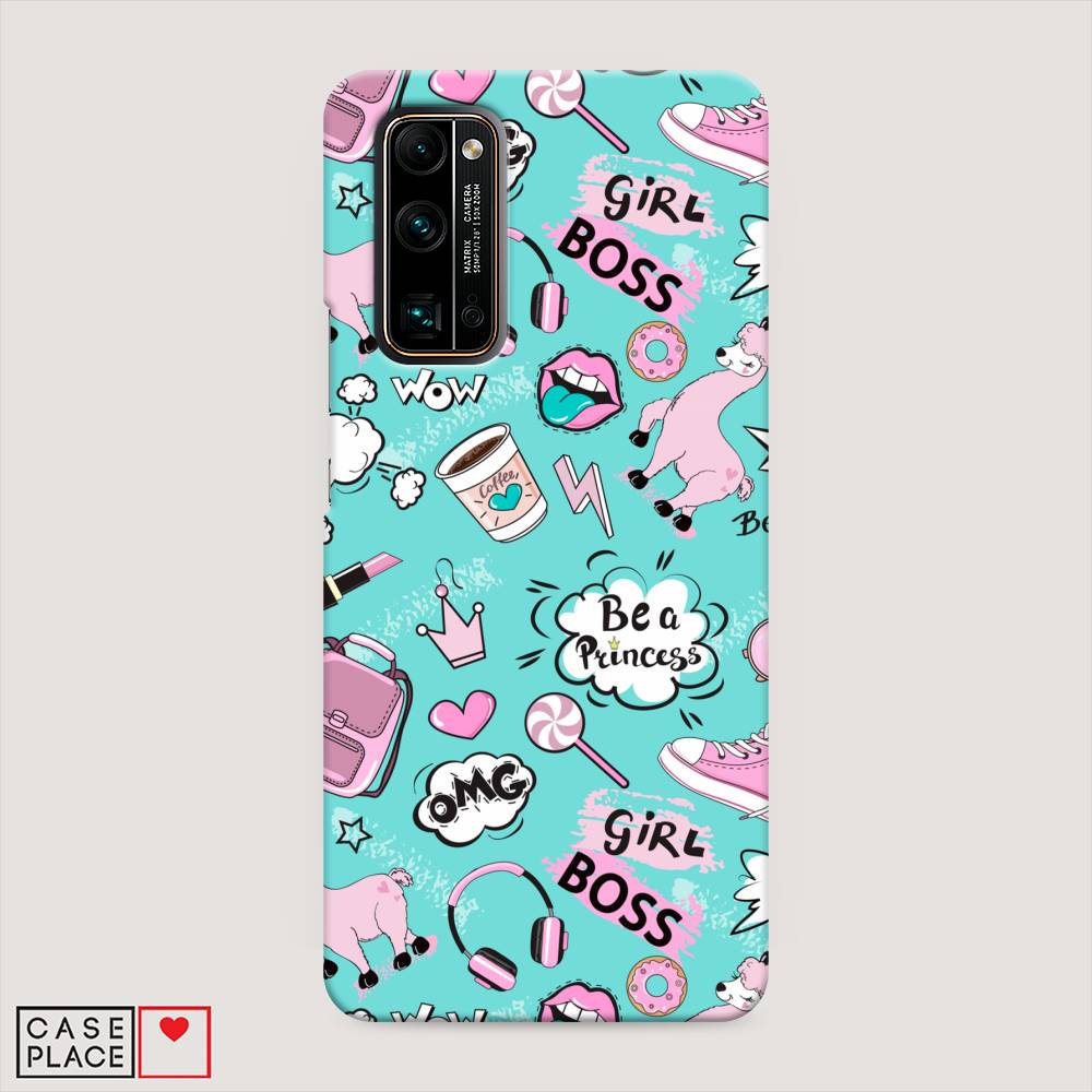 

Чехол Awog "Стильная лама" для Honor 30 Pro Plus, 612220-1
