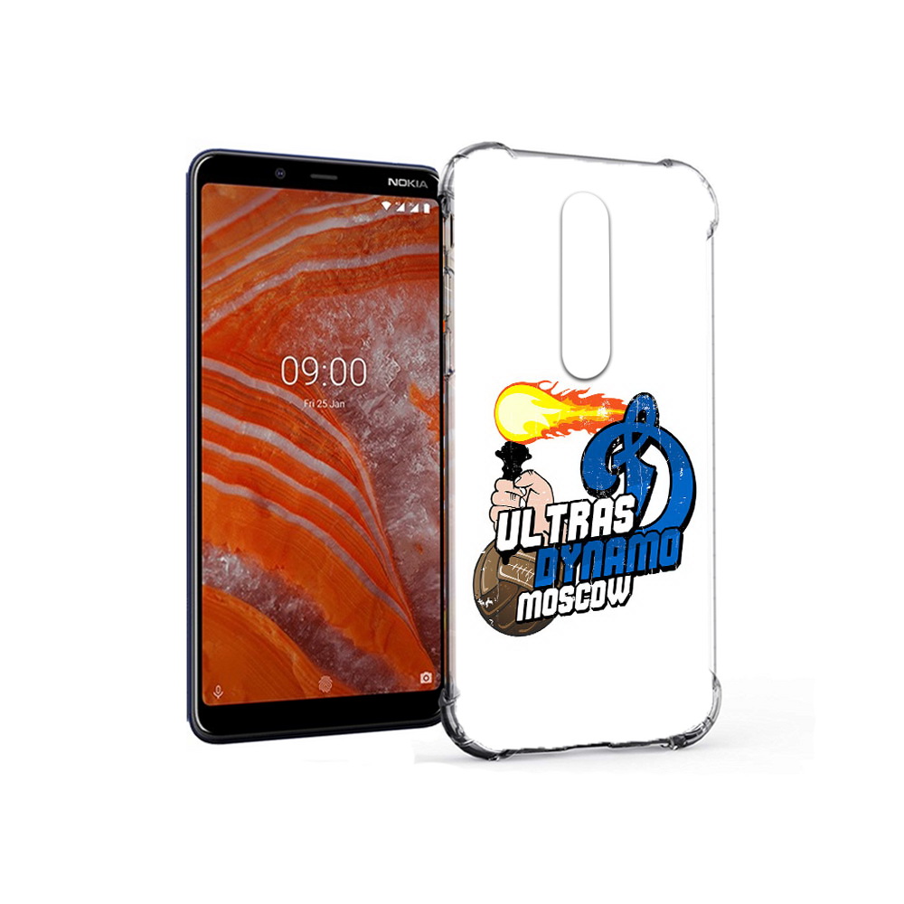 

Чехол MyPads Tocco для Nokia 3.1 Plus ФК Динамо (PT121397.96.177), Прозрачный, Tocco