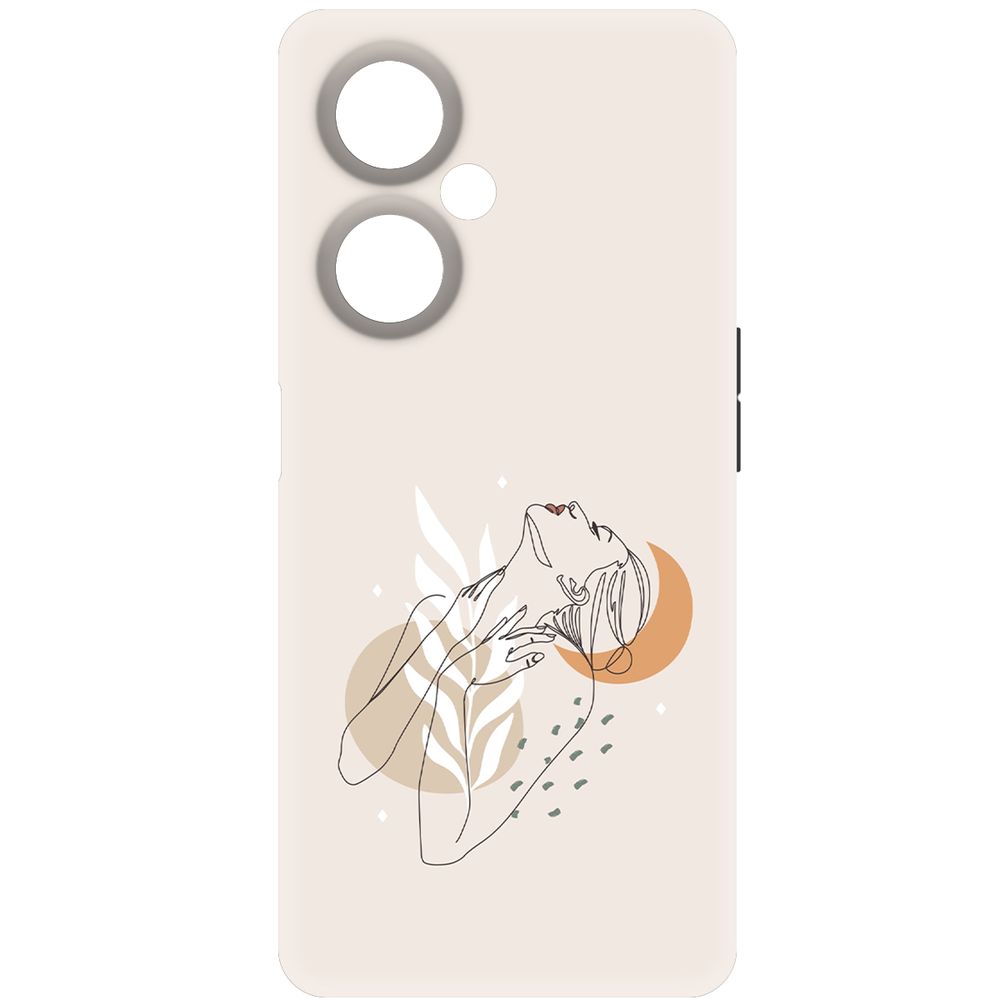 

Чехол-накладка Krutoff Soft Case Женственность для OnePlus Nord CE 3 Lite черный