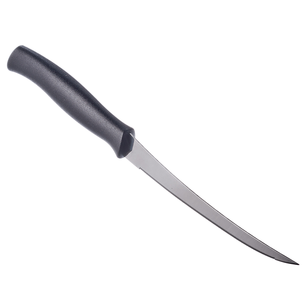 фото Нож для томатов 12.7см, черная ручка 23088/005,tramontina athus, 871-166, 11338