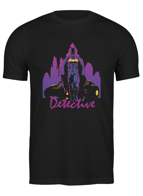 

Футболка мужская Printio Бэтмен (batman) черная S, Черный, Бэтмен (batman)