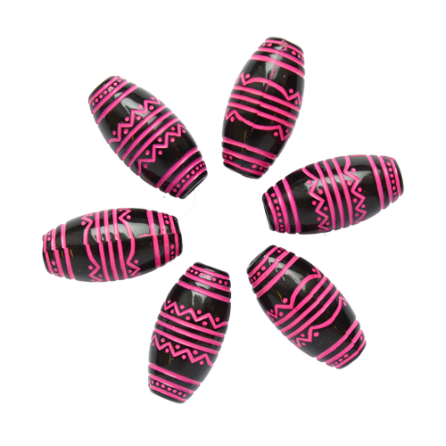 

CX-6085 Бусины, 20*10 мм, 6 шт., Astra&Craft (007)