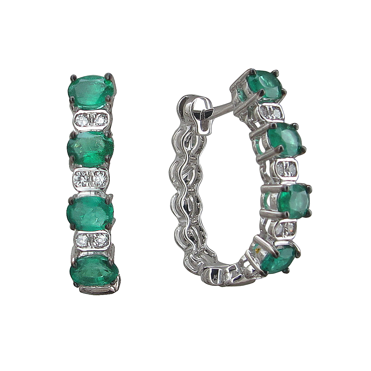

Серьги из белого золота с бриллиантом Эстет 01С6213043-2, 01С6213043-2