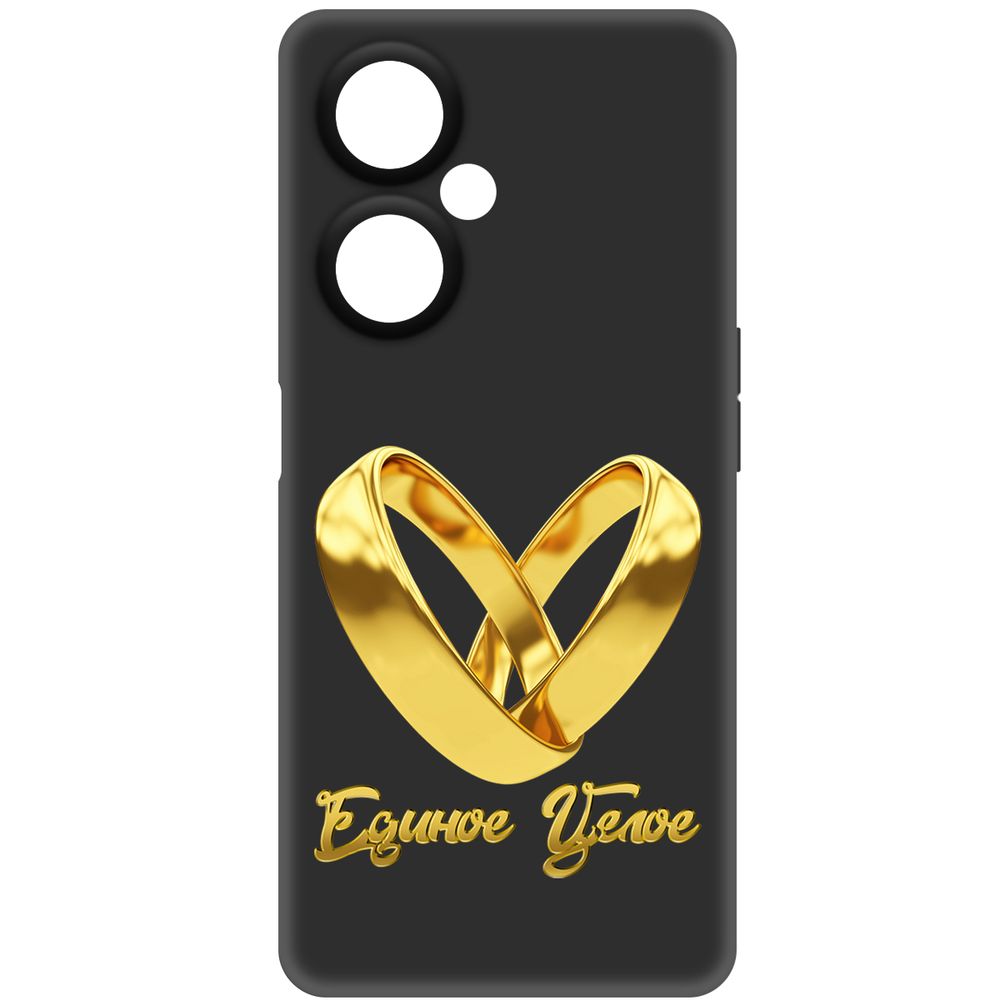 Чехол-накладка Krutoff Soft Case Единое целое для OnePlus Nord CE 3 Lite черный
