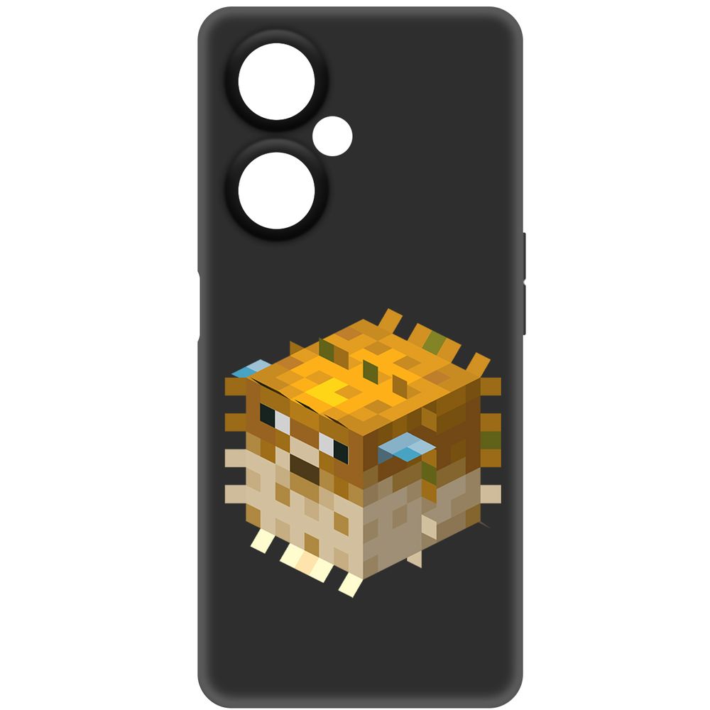 

Чехол-накладка Krutoff Soft Case Minecraft-Иглобрюх для OnePlus Nord CE 3 Lite черный