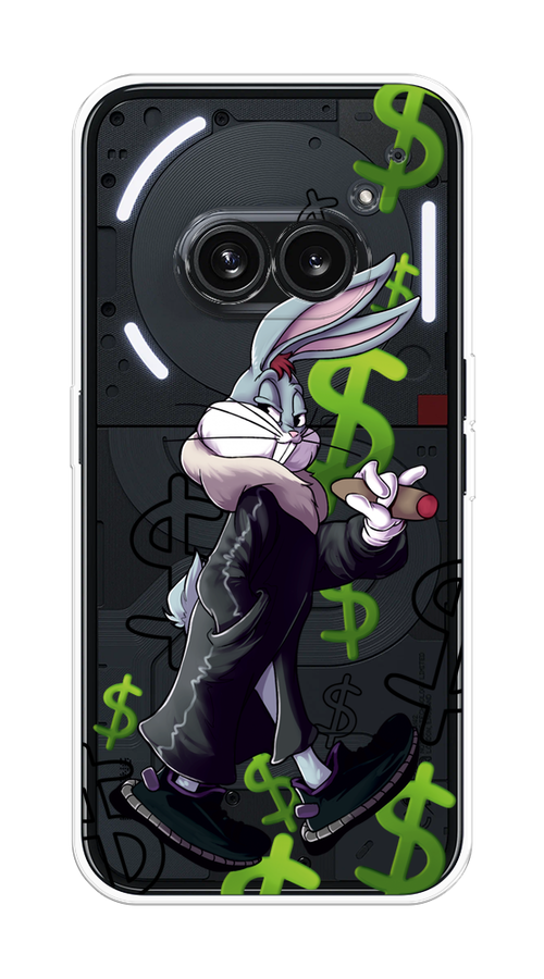 

Чехол на Nothing Phone 2a "Rich Bugs Bunny", Зеленый;черный;голубой, 3300350-1
