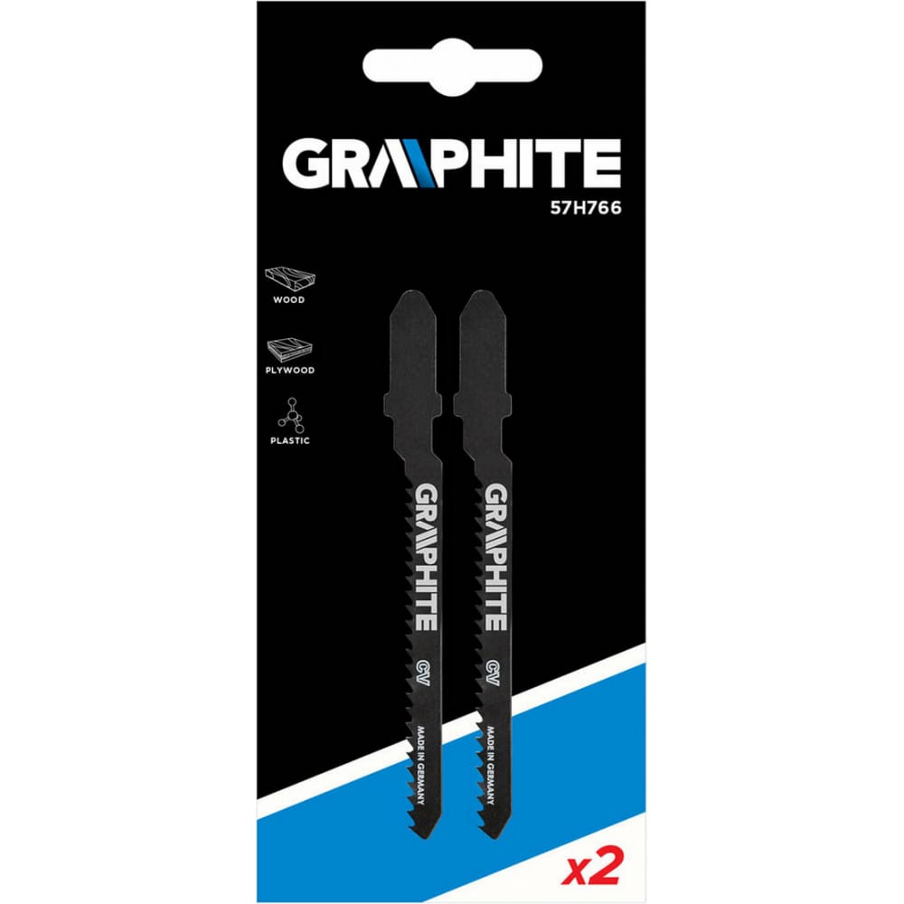 

Пильные полотна для электролобзика GRAPHITE 57H766