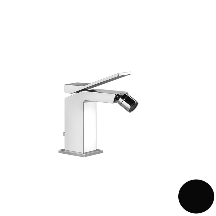

Смеситель для биде Gessi Rettangolo черный 53007/299, Серебристый